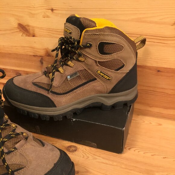 Women's Winter Hiking Boots Hi-Tec waterproof leather - Picture 6 of 14